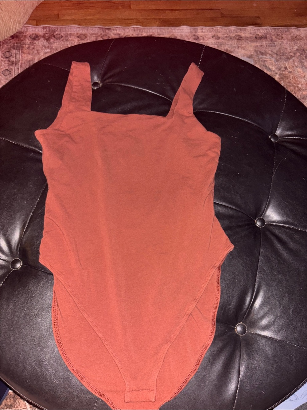 Rust Orange woman’s ' One-Piece Bodysuit